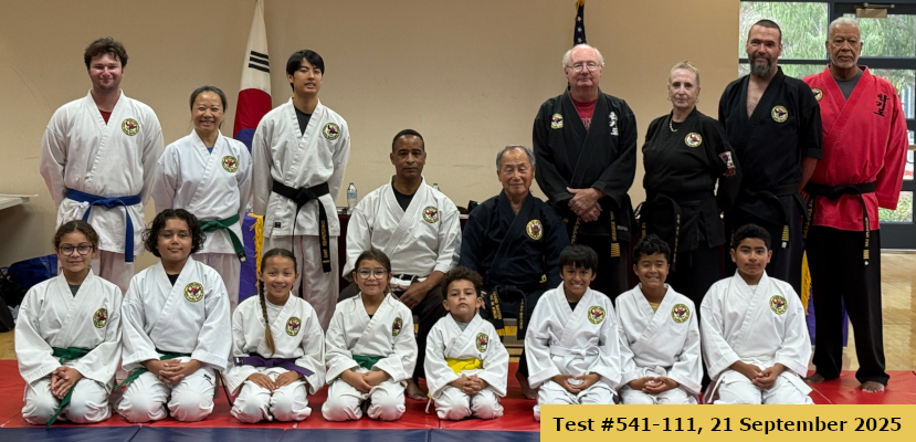 Test 541-111 - September 21th, 2025